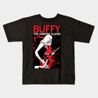 Buffy rocks Kids T-Shirt